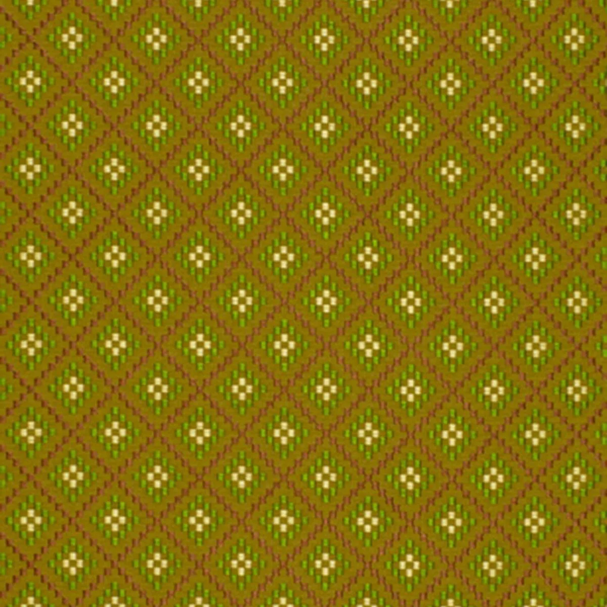 Schumacher 64411 Checkers Chartreuse / Leaf fabric swatch