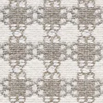 Schumacher 73431 Checkmate Grey fabric swatch