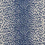 Schumacher 73912 Cheetah Velvet Ink fabric swatch