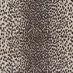 Schumacher 73910 Cheetah Velvet Java fabric swatch