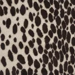 Schumacher 73910 Cheetah Velvet Java fabric swatch