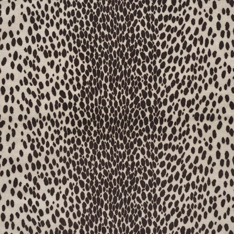Schumacher 73910 Cheetah Velvet Java fabric swatch