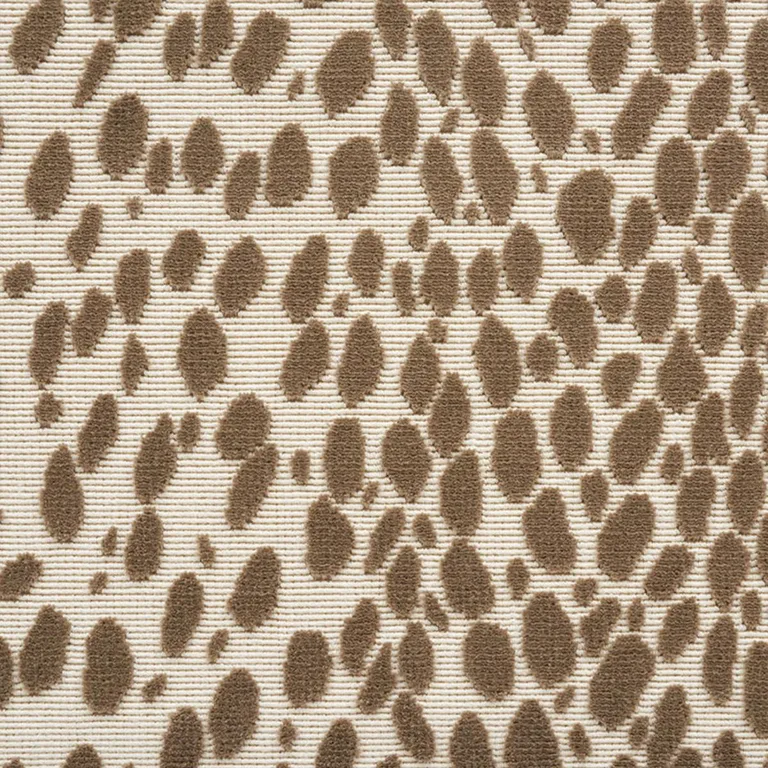 Schumacher 73911 Cheetah Velvet Natural fabric swatch
