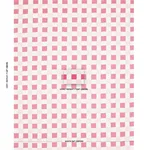Schumacher 181790 Chequer Hand Block Print Pinks fabric swatch
