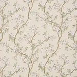 Schumacher 86220 Cherry Blossom Citron fabric swatch