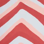 Schumacher 183722 Chevron Coral fabric swatch