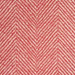 Schumacher 173040 Chevron D'ete Indoor/Outdoor Coral fabric swatch