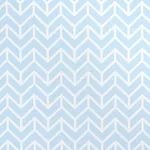 Schumacher 176693 Chevron Indoor/Outdoor Sky fabric swatch