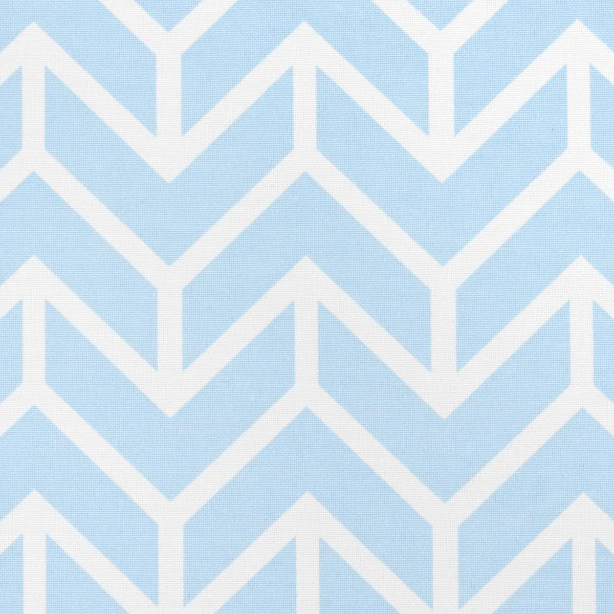 Schumacher 176693 Chevron Indoor/Outdoor Sky fabric swatch