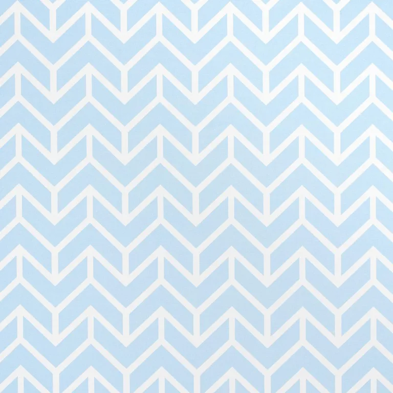 Schumacher 176693 Chevron Indoor/Outdoor Sky fabric swatch