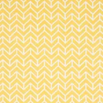 Schumacher 176694 Chevron Indoor/Outdoor Yellow fabric swatch