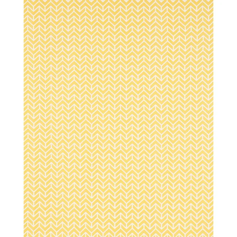 Schumacher 176694 Chevron Indoor/Outdoor Yellow fabric swatch
