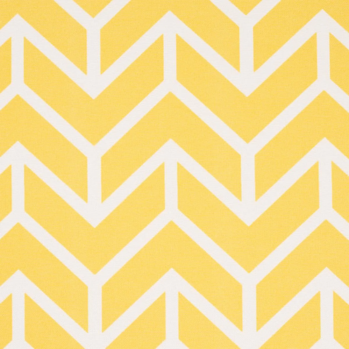 Schumacher 176694 Chevron Indoor/Outdoor Yellow fabric swatch
