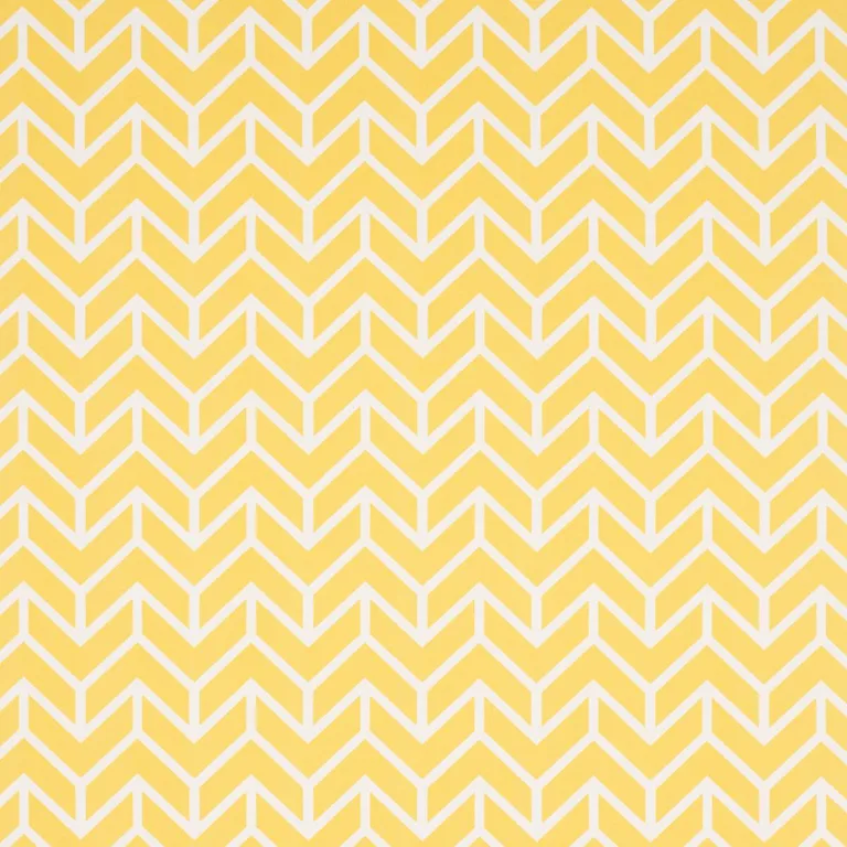 Schumacher 176694 Chevron Indoor/Outdoor Yellow fabric swatch