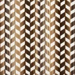 Schumacher 72816 Chevron Strié Velvet Gold fabric swatch