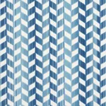 Schumacher 72815 Chevron Strié Velvet Porcelain fabric swatch