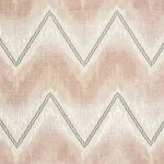Schumacher 72840 Chevron Velvet Blush fabric swatch