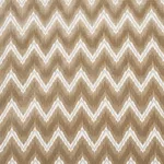 Schumacher 72845 Chevron Velvet Gold fabric swatch
