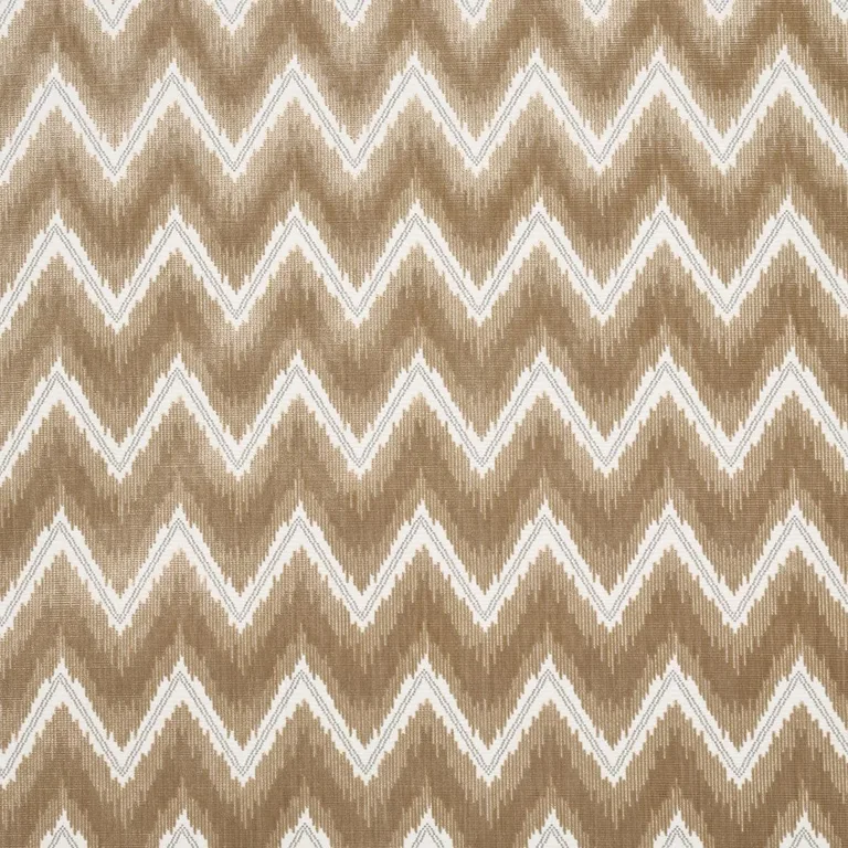 Schumacher 72845 Chevron Velvet Gold fabric swatch
