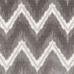 Schumacher 72841 Chevron Velvet Grey fabric swatch