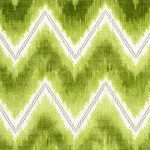 Schumacher 72843 Chevron Velvet Leaf fabric swatch