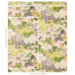 Schumacher 173280 Chiang Mai Dragon Blush fabric swatch