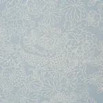 Schumacher 182782 Chiang Mai Dragon Silhouette Ciel De Provence fabric swatch