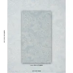 Schumacher 182782 Chiang Mai Dragon Silhouette Ciel De Provence fabric swatch