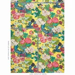 Schumacher 173281 Chiang Mai Dragon Yellow fabric swatch