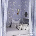 Schumacher 175046 Chinois Palais Lavender fabric swatch