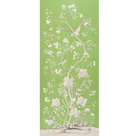 Schumacher 175040 Chinois Palais Lettuce fabric swatch