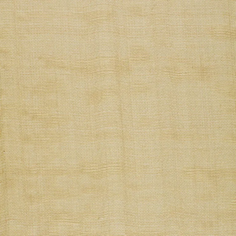 Schumacher 12461 Chloe Sheer Gold fabric swatch