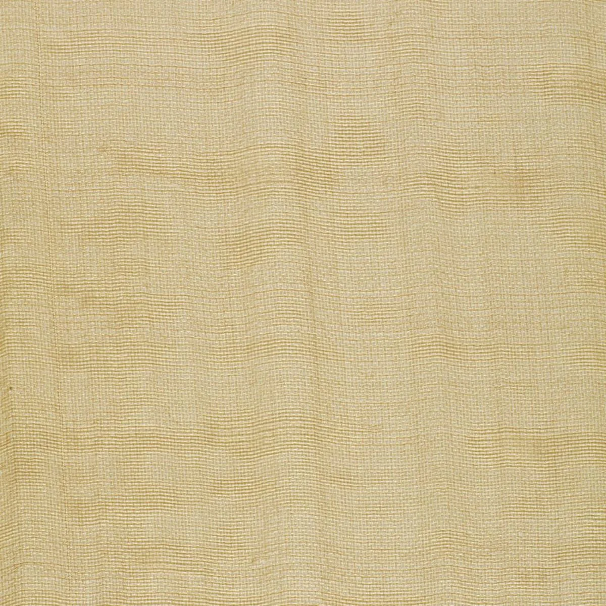 Schumacher 12461 Chloe Sheer Gold fabric swatch