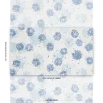 Schumacher TL400013 Chrysanthemum By Tillett Blues fabric swatch
