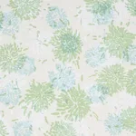 Schumacher TL400012 Chrysanthemum By Tillett Green & Sky fabric swatch