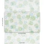 Schumacher TL400012 Chrysanthemum By Tillett Green & Sky fabric swatch