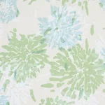 Schumacher TL400012 Chrysanthemum By Tillett Green & Sky fabric swatch