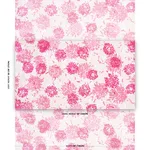Schumacher TL400011 Chrysanthemum By Tillett Lipstick fabric swatch