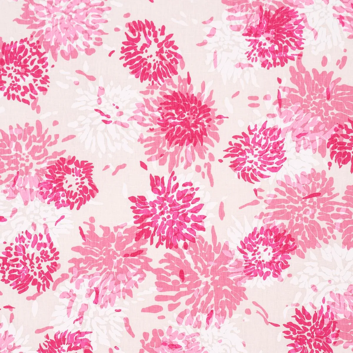 Schumacher TL400011 Chrysanthemum By Tillett Lipstick fabric swatch