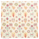 Schumacher 78140 Chuska Warp Print Multi fabric swatch