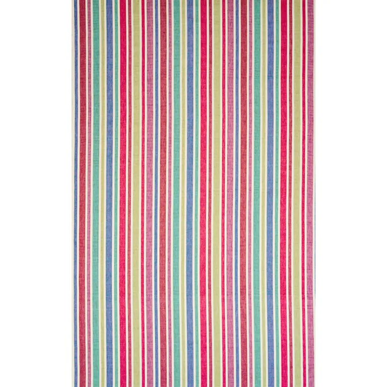 Schumacher 78860 Circo Hand Woven Stripe Carnival fabric swatch