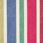 Schumacher 78860 Circo Hand Woven Stripe Carnival fabric swatch