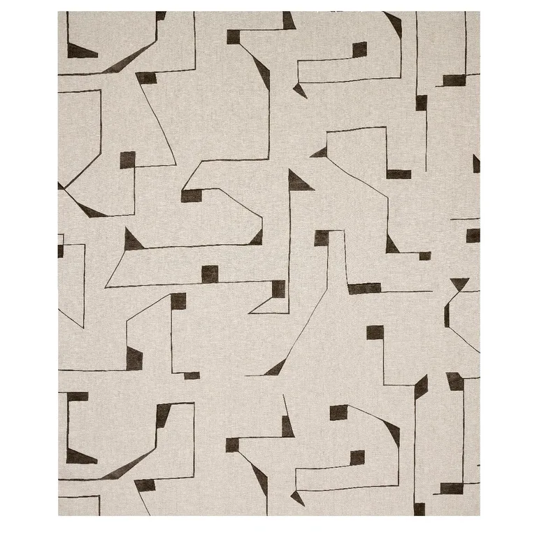 Schumacher 179692 Circuit Carbon fabric swatch
