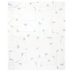 Schumacher 179690 Circuit Sky fabric swatch
