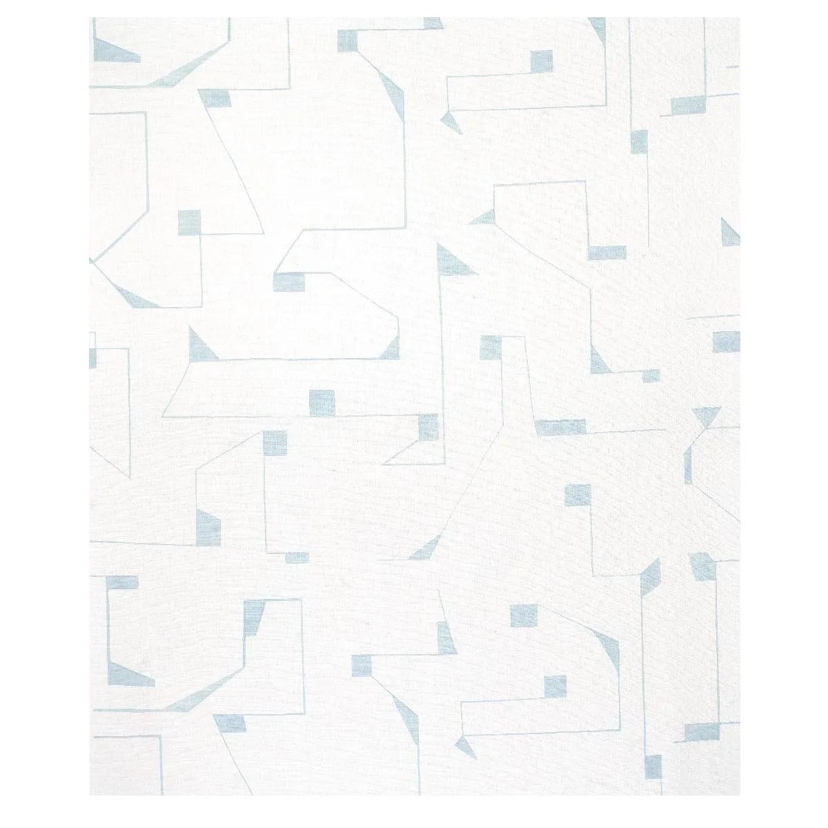 Schumacher 179690 Circuit Sky fabric swatch