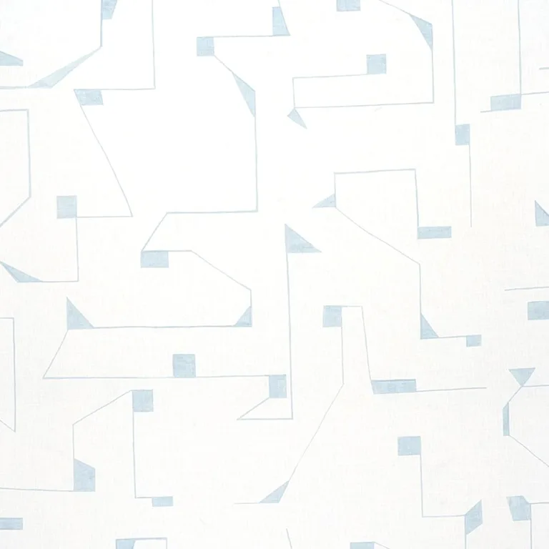 Schumacher 179690 Circuit Sky fabric swatch
