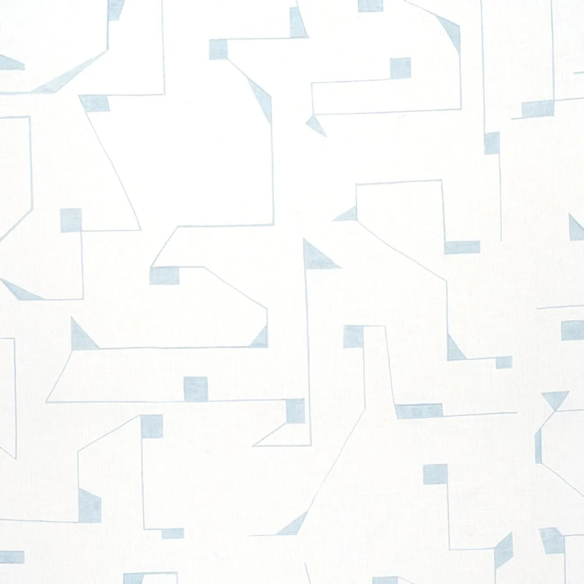 Schumacher 179690 Circuit Sky fabric swatch