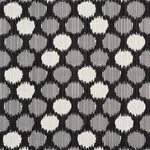 Schumacher 73920 Cirque Velvet Carbon fabric swatch