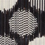 Schumacher 73920 Cirque Velvet Carbon fabric swatch