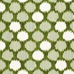 Schumacher 73922 Cirque Velvet Green fabric swatch